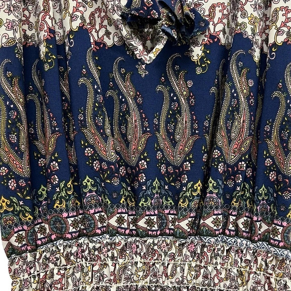 Misa Los Angeles Maddie French Floral Paisley Dress Midi Women’s size XS - Picture 7 of 12